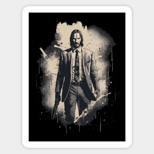 John Wick Sticker